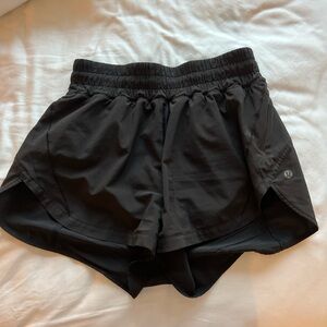 lululemon athletica Black Women's Run Shorts